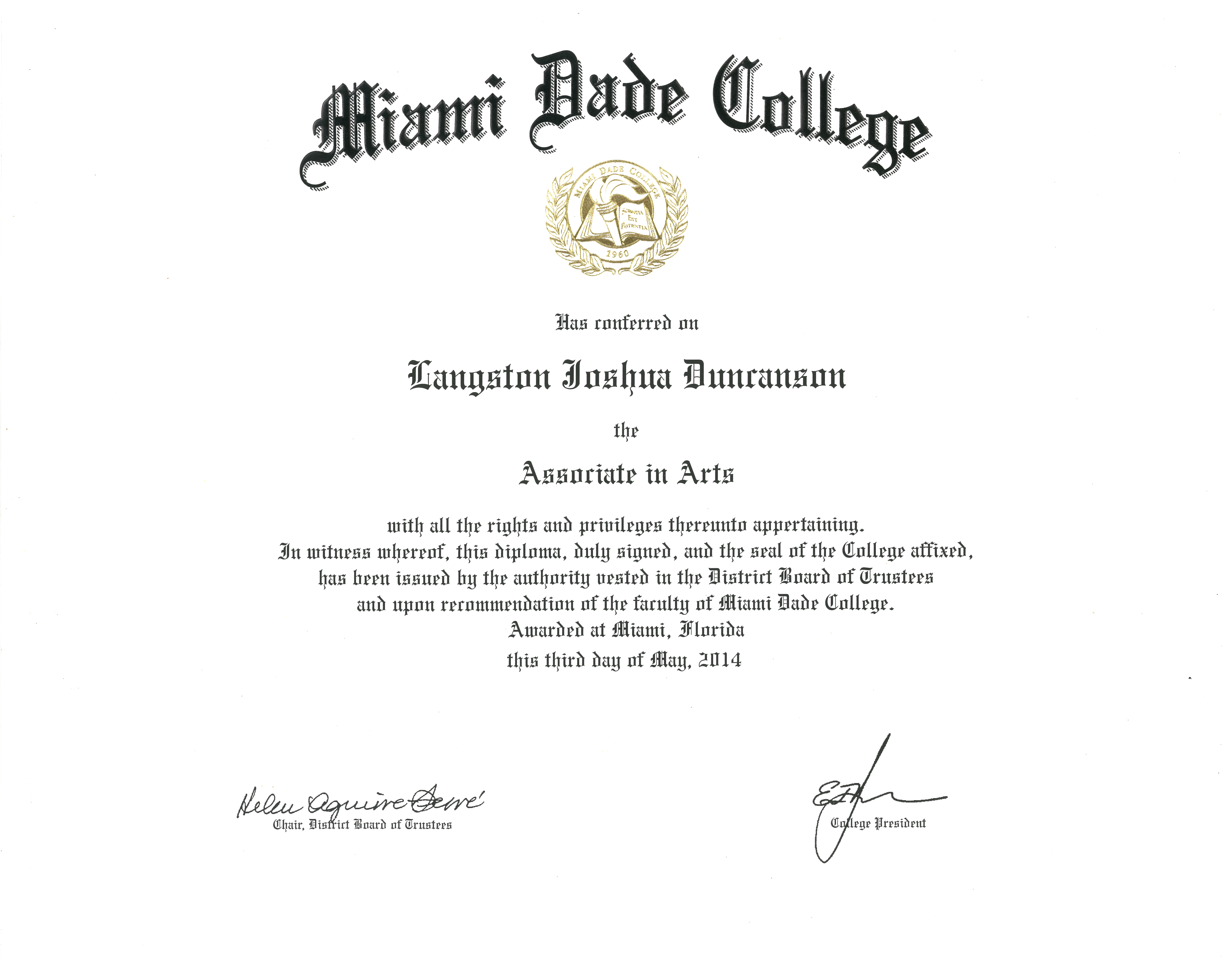 AA Degree